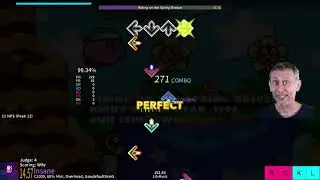 [Etterna] Kirby Super Star OST - Spring Breeze Ending | Insane (14.57) 98.32% AA FC