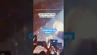 THIS IS CRAZY! | KPOP CONCERTS | GIRL GROUP and BOY GROUP #shorts