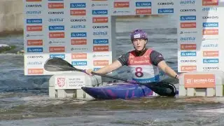 Kimberley Woods GBR Women's Kayak Slalom Final / 2025 ICF Canoe-Kayak Slalom World Cup Prague CZE
