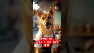 So Relaxing&hellip; Lai Dog Prepares a Perfect B&aacute;nh M&igrave; (ASMR)🥖🐕