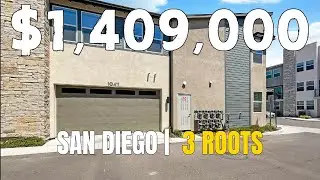 INSDIE a $1.4M Newly Construction Home | San Diego 3 Roots Real Estate