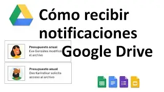 C&oacute;mo recibir notificaciones de Google Drive