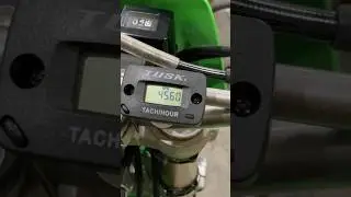 2006 KLX300r Tusk Tachometer/Hour meter Installation