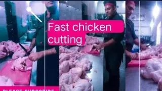 Chicken Fast Cutting Video, fast chicken cutting indian , crazycuttingmasterchef #how to style