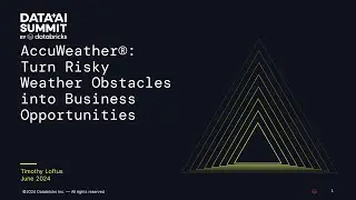 AccuWeather&reg;: Turn Risky Weather Obstacles into Business Opportunities