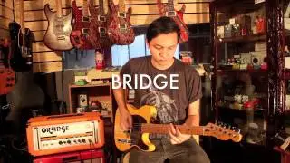 Orange TH30 head with Telecaster