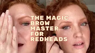 Professional Makeup Artist Discovers Magic 'Brow Master' for Redheads: Finally Have Brows&reg;
