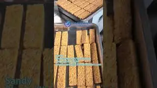 Puffed Rice Cake Machine Rice Candy Ball Equipment 拉面丸子生产线#ricecake #ricecakemachine#equipment#rice