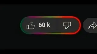 the like button actually glows when you say 