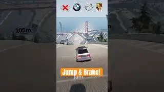 Jump & Brake Test! 🛑 TT vs M3 vs GT-R vs 911