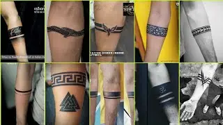 simple band tattoo for boys/boys hand ring tattoo 2021 best design for men