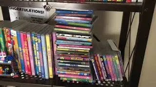Organization of my DVDs Blu-rays and CDs and video games