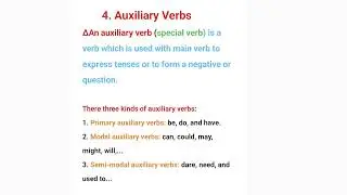 Verb type of verb al details of verb english verbs 