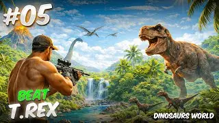CAN I FIGHT DINOSAURS Only PISTOL! | Episode #05