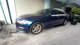 Thay ắc quy Audi A6 ắc quy Varta 80Ah AGM