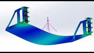 SOLIDWORKS Simulation Tutorial (CSWA-S exam preparation 1)