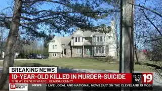 Geauga County 10-year-old killed by mother in suspected murder-suicide