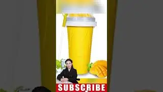 Slushy Cup, TIK TOK Slushie Maker Cup Frozen Magic Squeeze Cup, Ice Cream Maker Cup #homeappliances
