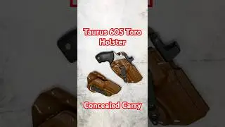 Best IWB Taurus 605 Toro Holster For Concealed Carry with a Red Dot Revolver #taurus605 #edc