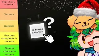 TIERLIST DE VILLANCICOS⛄❄