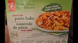 Review: President's Choice Beefless Pasta Bake