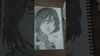 Mikasa drawing #ytdayibenionecikarnolur( istek)
