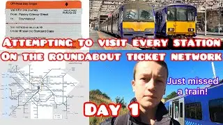 Attempting to visit every station on the Strathclyde roundabout ticket network (Day 1/2)
