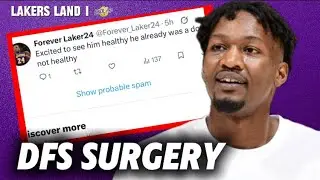 Dorian Finney Smith TOTALLY SHOCKS Lakers Fans, Undergoes Ankle Surgery