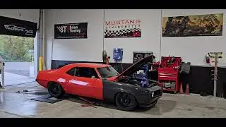 1969 Camaro LT4/M6 swapped on dyno for tuning. 