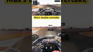 Max Verstappen Double Overtake 😱Overtakes both Alpines  #f12025 #shorts #verstappen #redbullracing