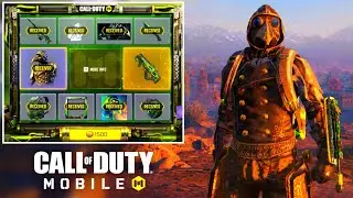 New Noxious Lucky Draw! Legendary Pdw-57 Toxic Waste + New Witch Doctor Soldier! Call Of Duty Mobile