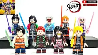 Lego Demon Slayer Kimetsu No Yaiba Minifigures Unofficial By LH Building Blocks L803. Demon Slayer