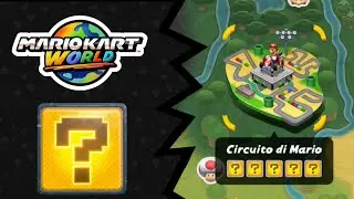 Dove TROVARE tutti i PANNELLI ? del CIRCUITO DI MARIO - Mario Kart World tutorial ITA