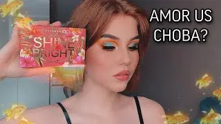 СОЛНЕЧНАЯ ПАЛЕТКА ОТ AMOR US | Обзор палетки Shine Bright Amor Us