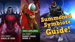 October Side Event Guide! Symbiote Rank Up Materials & Hidden Boosts! | Marvel Contest of Champions