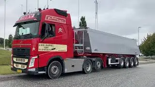 AMT TGL400 4 akslet letv&aelig;gts tiptrailer - J. & K. Kappel