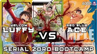 [SERIAL ZORO] Red Blue Ace 赤青エース VS Yellow Luffy 黄ルフィ | OP14.75 | OPTCG | StreetFoodKingsPH