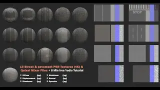 create PBR texture with Quixel mixer