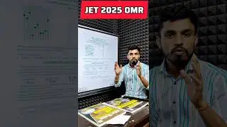 JET 2025 OMR Sample / JET Agriculture 2025 OMR Sheet #jet2025