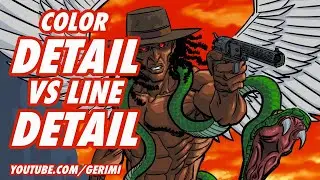 Color Detail vs Line Detail
