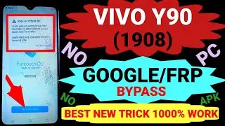 Vivo y90/y910 frp/google bypass best new and eisy trick in 2023.