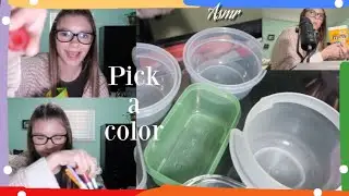 ASMR pick a color games