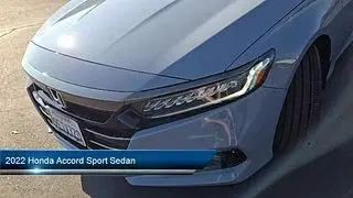 2022 Honda Accord Sport Sedan Sacramento  Elk Grove  Roseville  Stockton  Folsom