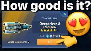 Finally I 😈Unlocked 👿Overdrive 🔥8  in my main ID Lets Find Out How Good Is It Mech ARENA Gameplay