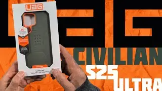 UAG Olive Drab Civilian Case Review for Samsung Galaxy S25 Ultra