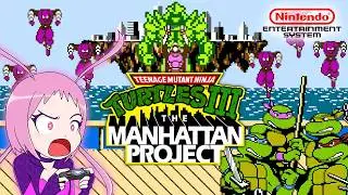 🐢Teenage Mutant Ninja Turtles III: The Manhattan Project🐢 (NES) &ndash; COOP RETRO 🍕