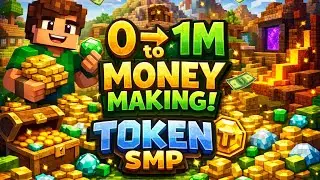 Making choco mc token 0 to 1m ip in desperation #minecraft @chocomcofficial 
