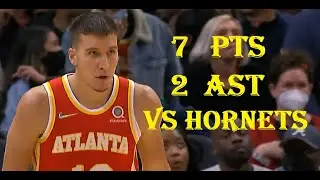 Bogdan Bogdanovic 7 Pts 2 Ast Charlotte Hornets vs Atlanta Hawks HIGHLIGHTS