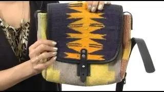 Will Leather Goods Mini Dhurrie Messenger SKU:#8317563