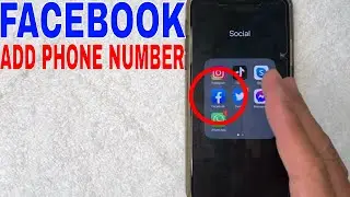 ✅  How Do You Add Phone Number To Facebook Account 🔴